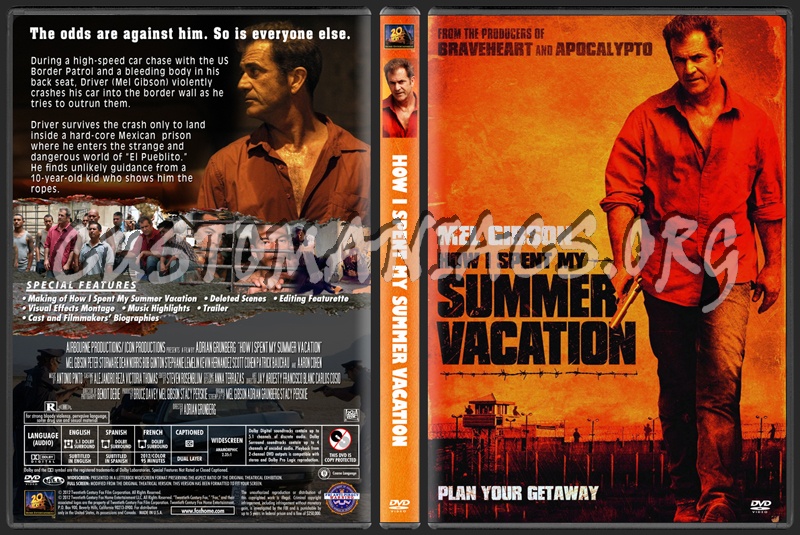 How I Spent My Summer Vacation dvd cover