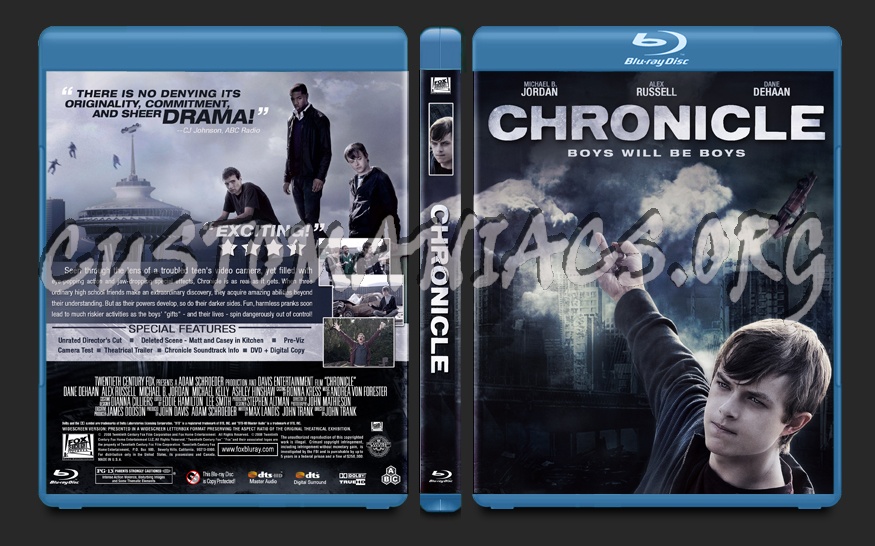 Chronicle blu-ray cover