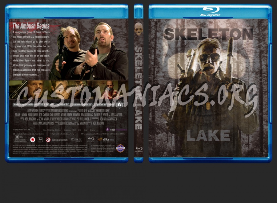 Skeleton Lake blu-ray cover