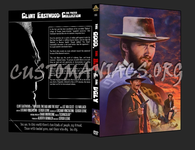 The Good, The Bad and The Ugly dvd cover