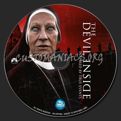 The Devil Inside blu-ray label