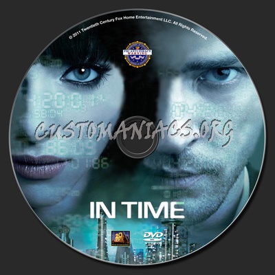 In Time dvd label