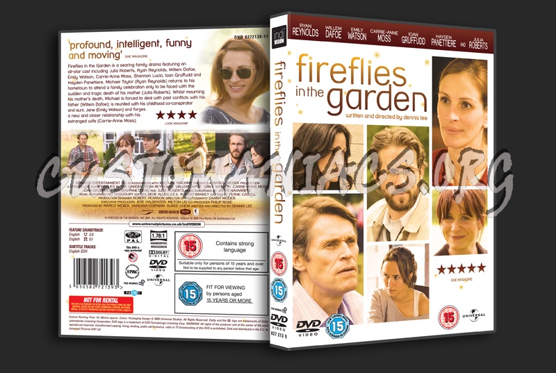 Fireflies in the Garden dvd cover