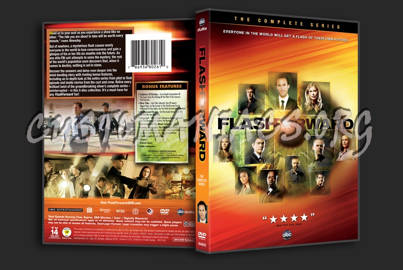 Flash Forward The Complete Series dvd cover