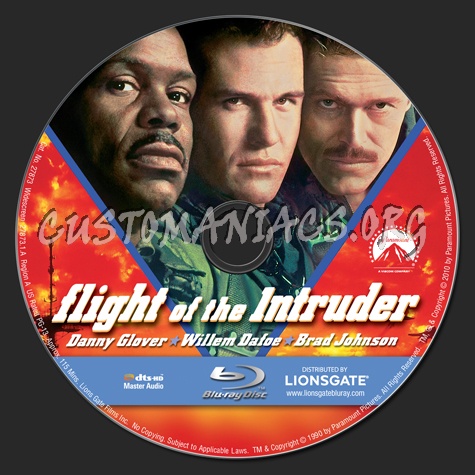 Flight of the Intruder blu-ray label