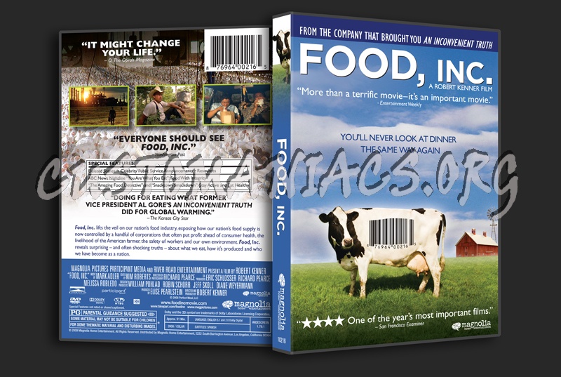 Food, Inc. dvd cover