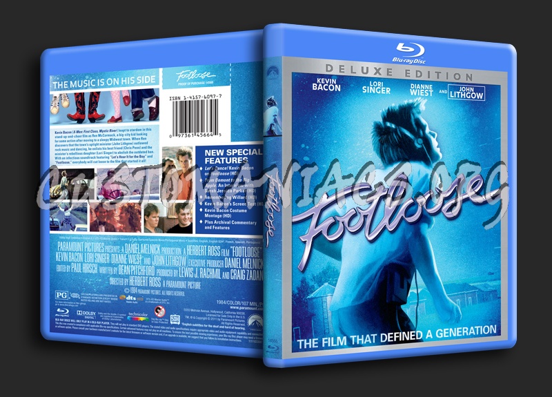 Footloose blu-ray cover