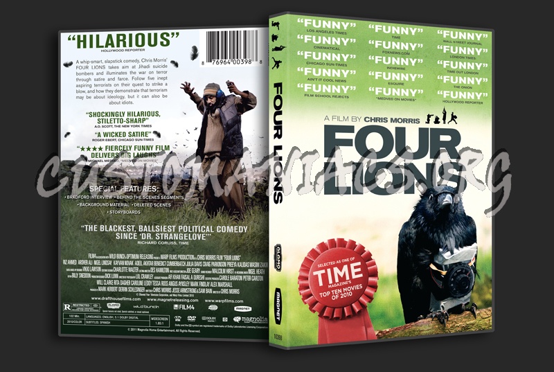 Four Lions dvd cover