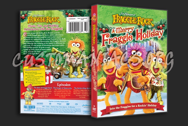 Fraggle Rock: A Merry Fraggle Holiday dvd cover