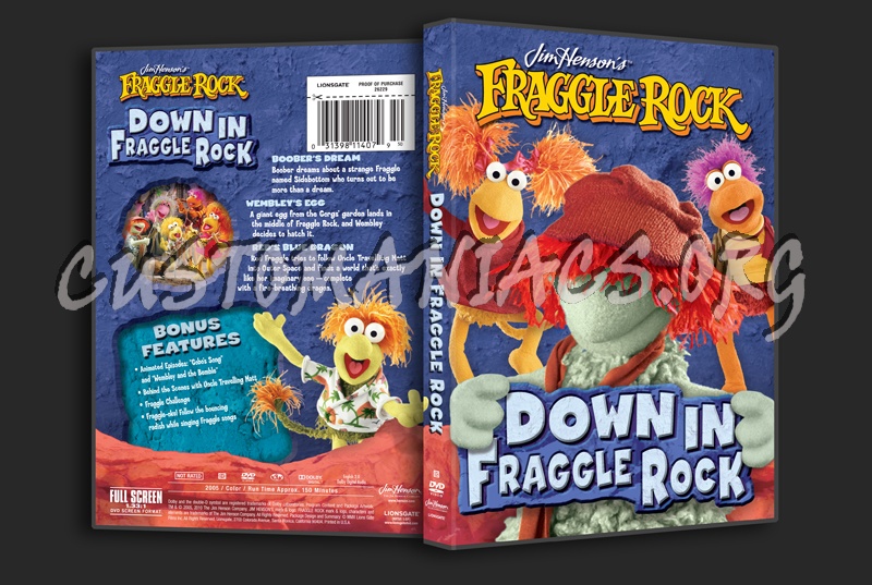 Fraggle Rock: Down in Fraggle Rock dvd cover