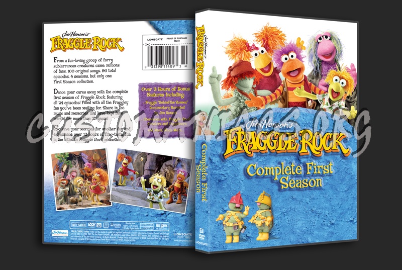 Fraggle Rock Season 1 dvd cover