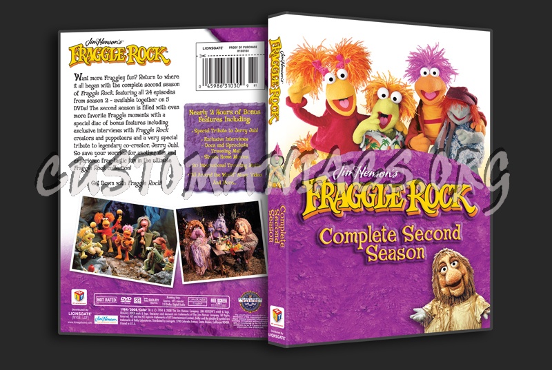 Fraggle Rock Season 2 dvd cover
