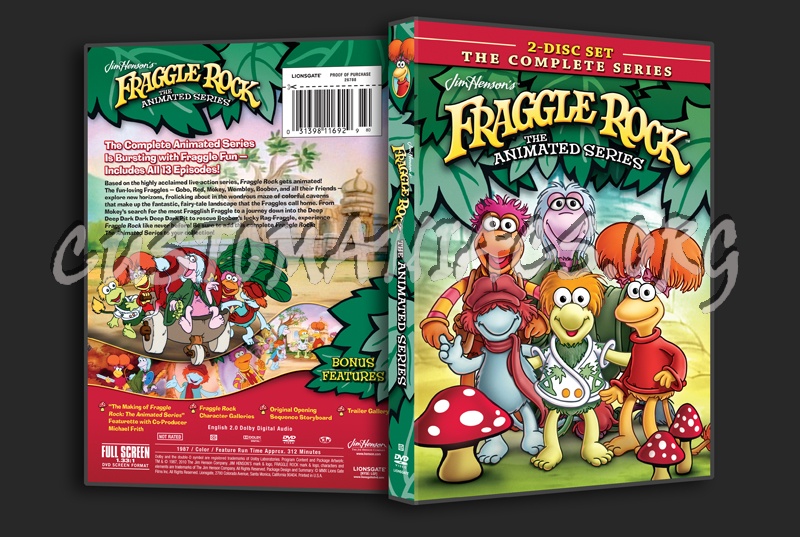 Fraggle Rock The Animated Series dvd cover