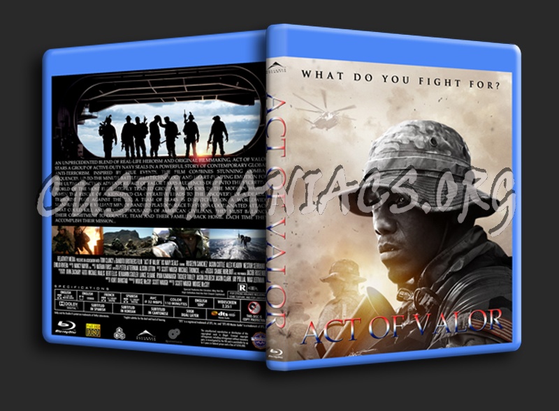 Act Of Valor blu-ray cover