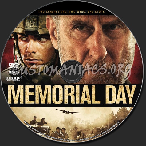 Memorial Day dvd label