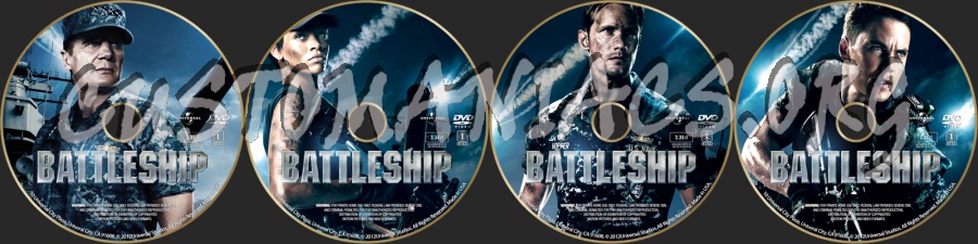 Battleship dvd label