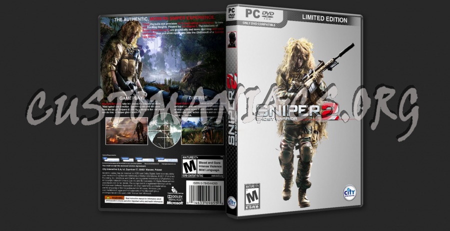 Sniper: Ghost Warrior 2 dvd cover