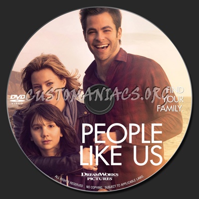 People Like Us dvd label