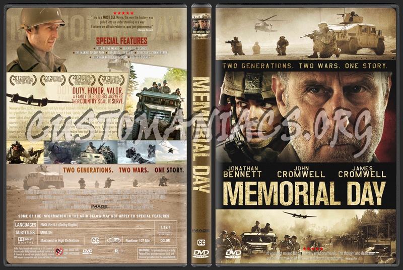 Memorial Day dvd cover