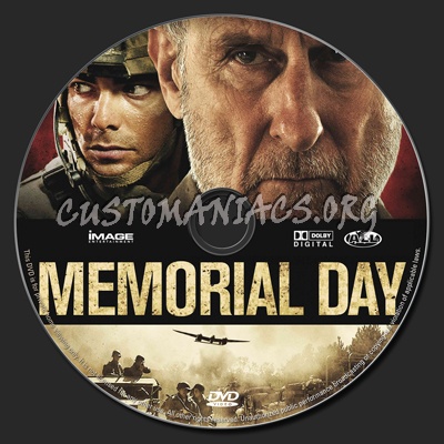 Memorial Day dvd label