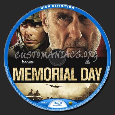 Memorial Day blu-ray label