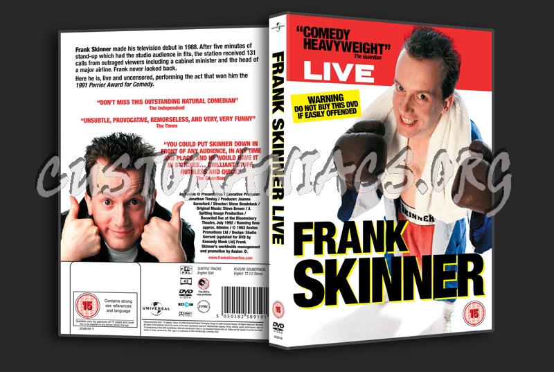 Frank Skinner Live dvd cover