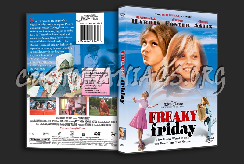 Freaky Friday dvd cover