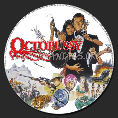 Octopussy blu-ray label