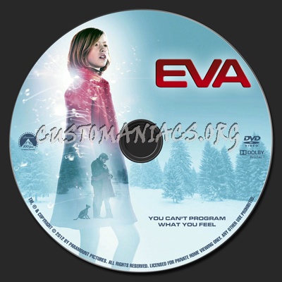 Eva dvd label