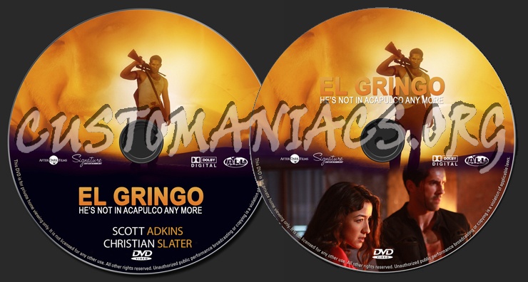 El Gringo dvd label
