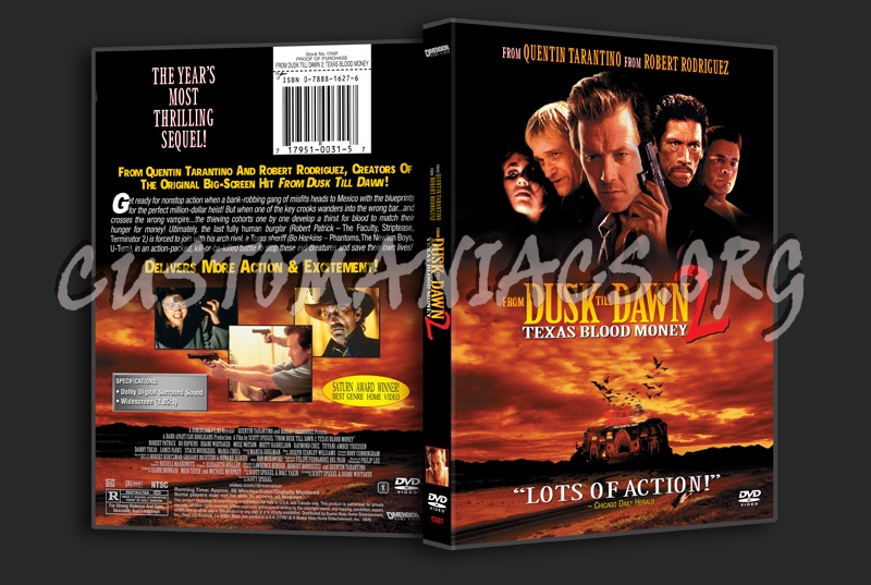 From Dusk Till Dawn 2 Texas Blood Money dvd cover