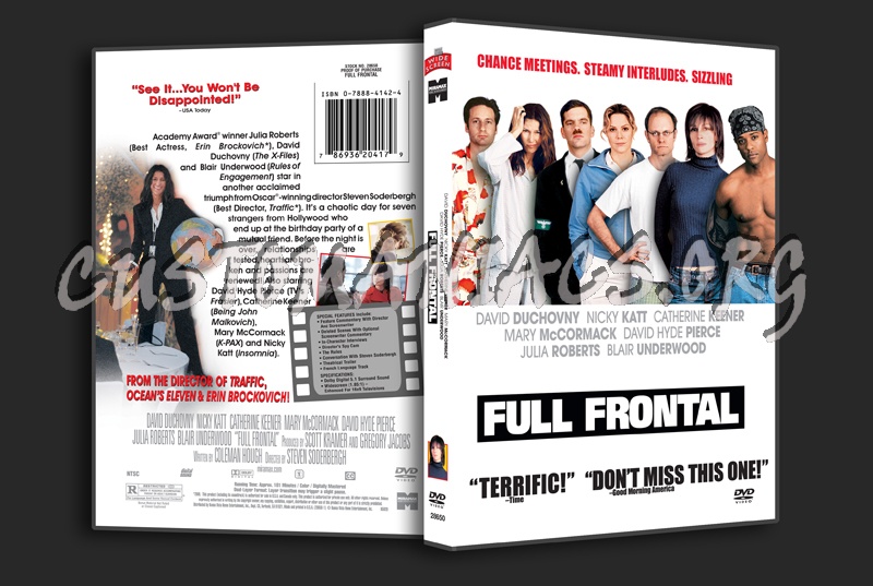 Full Frontal dvd cover