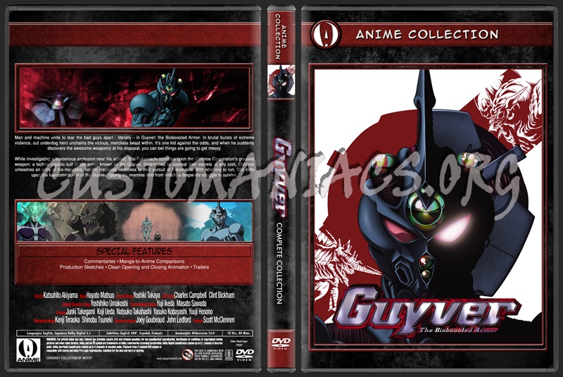 Anime Collection Guyver dvd cover