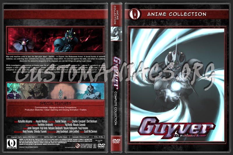 Anime Collection Guyver dvd cover