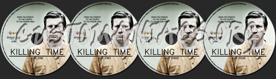 Killing Time dvd label