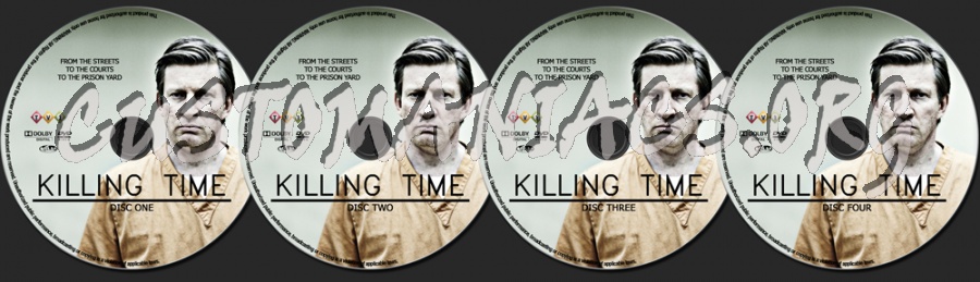 Killing Time dvd label