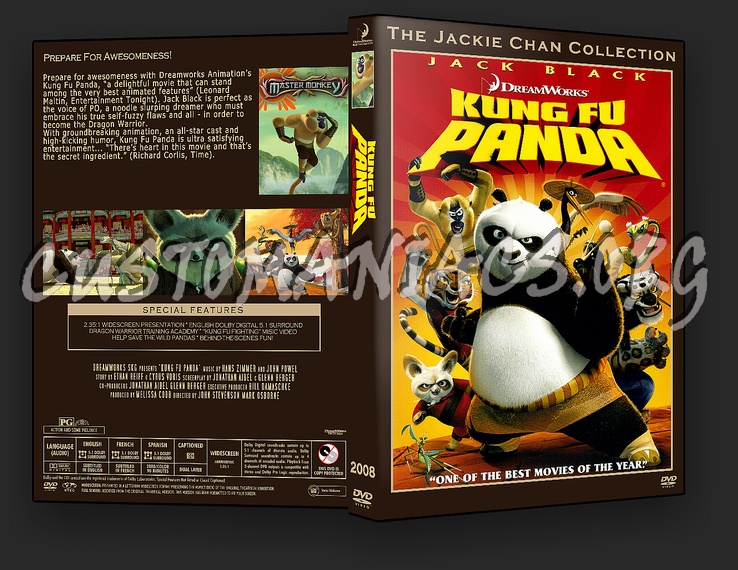 Kung Fu Panda dvd cover