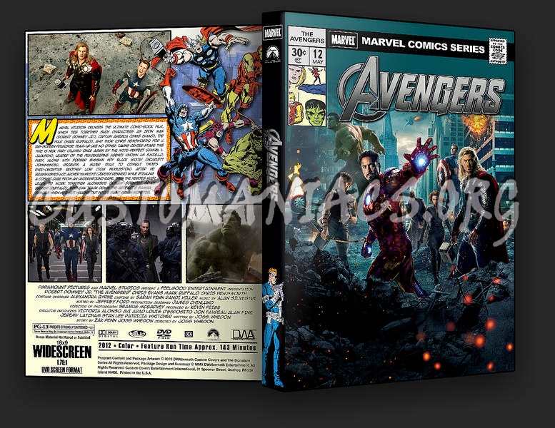Marvel's The Avengers dvd cover