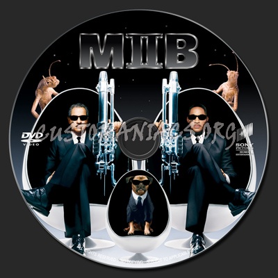 Men In Black II dvd label