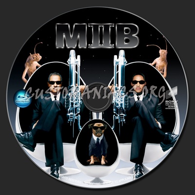 Men In Black II blu-ray label