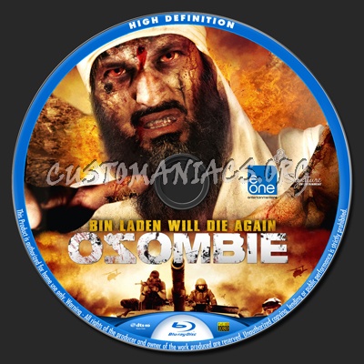 Osombie blu-ray label