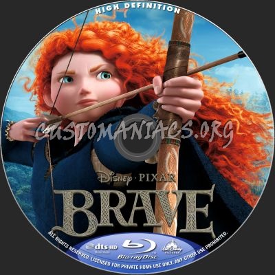 The Brave blu-ray label