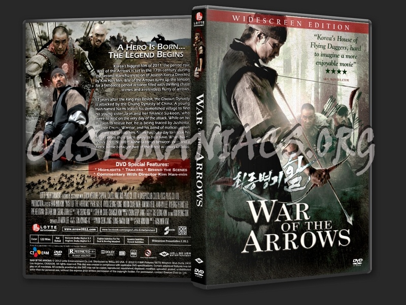 War Of The Arrows (2011) dvd cover
