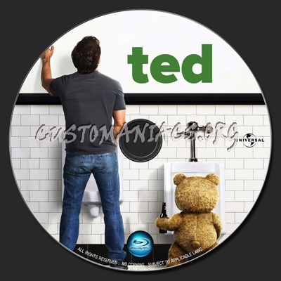 ted blu-ray label