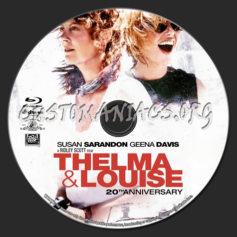 Thelma & Louise blu-ray label - DVD Covers & Labels by Customaniacs, id