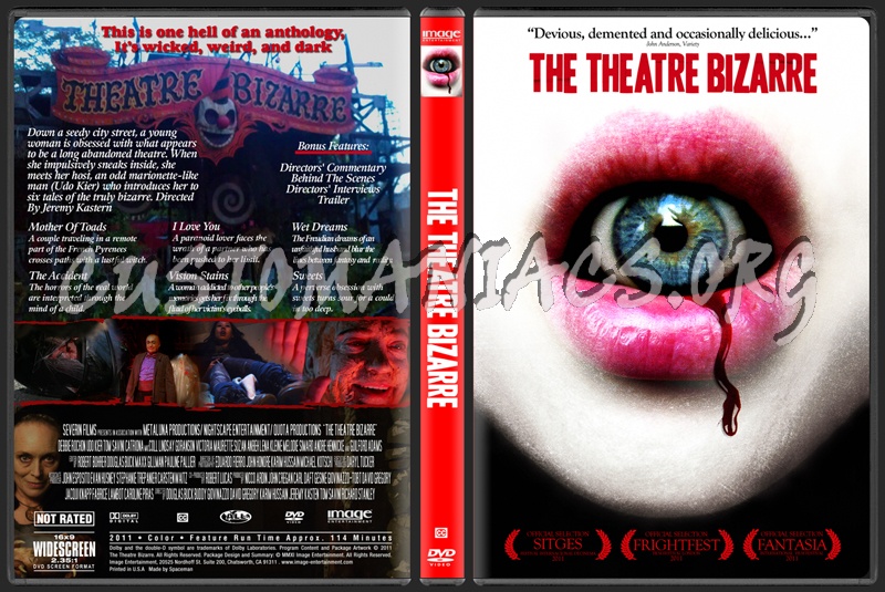 The Theatre Bizarre dvd cover