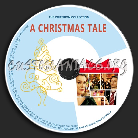 492 - A Christmas Tale dvd label