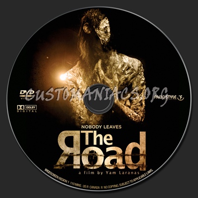 The Road dvd label
