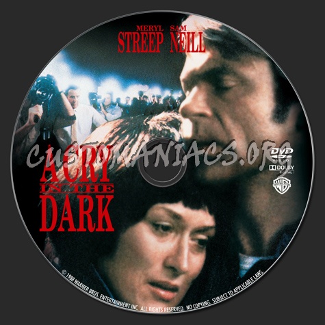 A Cry In The Dark dvd label