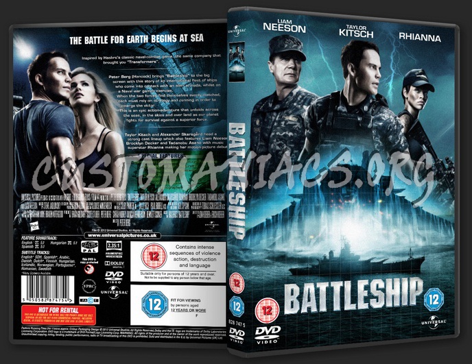 Battleship dvd cover